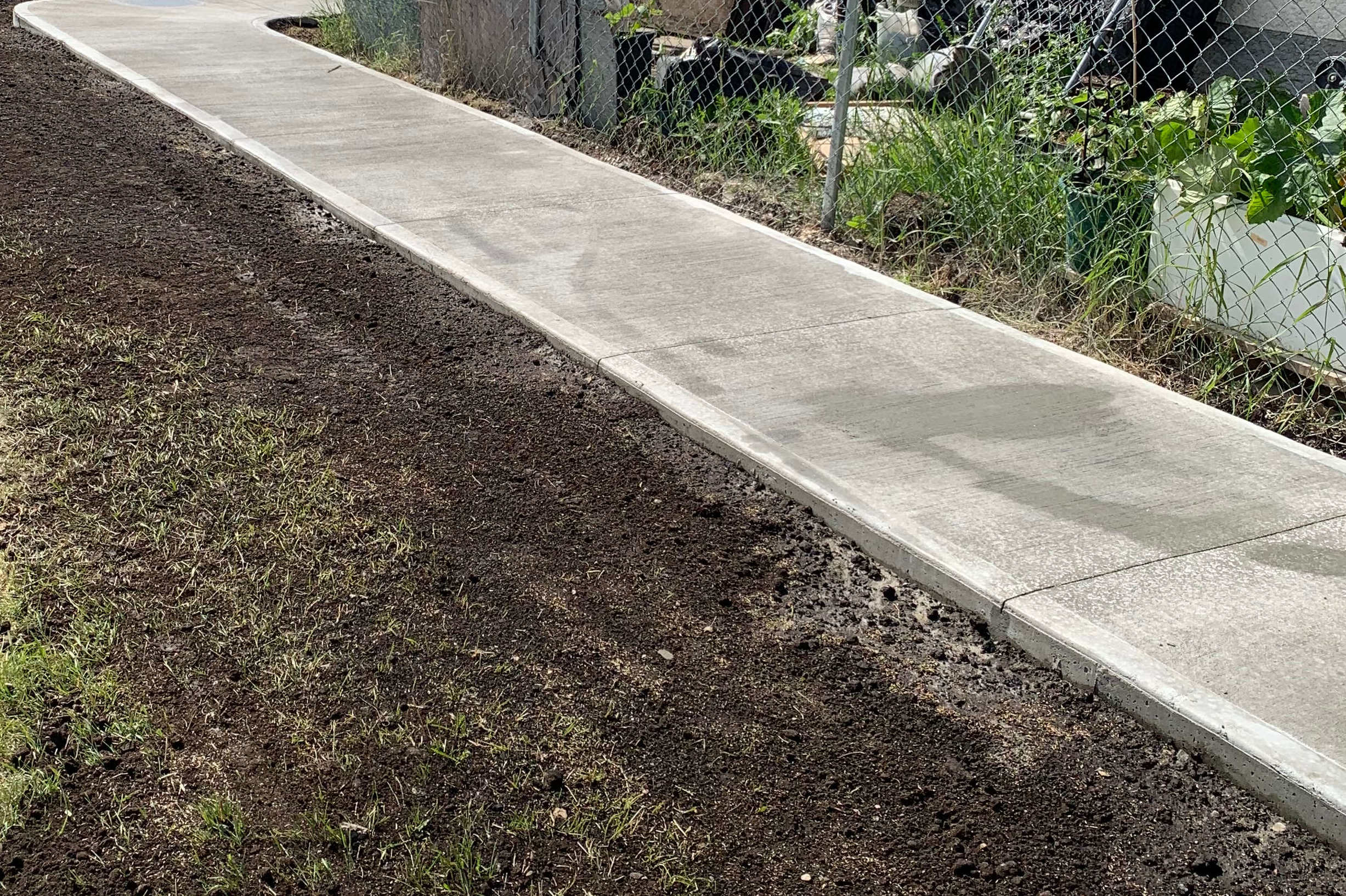 Concrete Sidewalk Pathway Concrete Sidewalk Sidewalk | CAD Concrete And Excavating