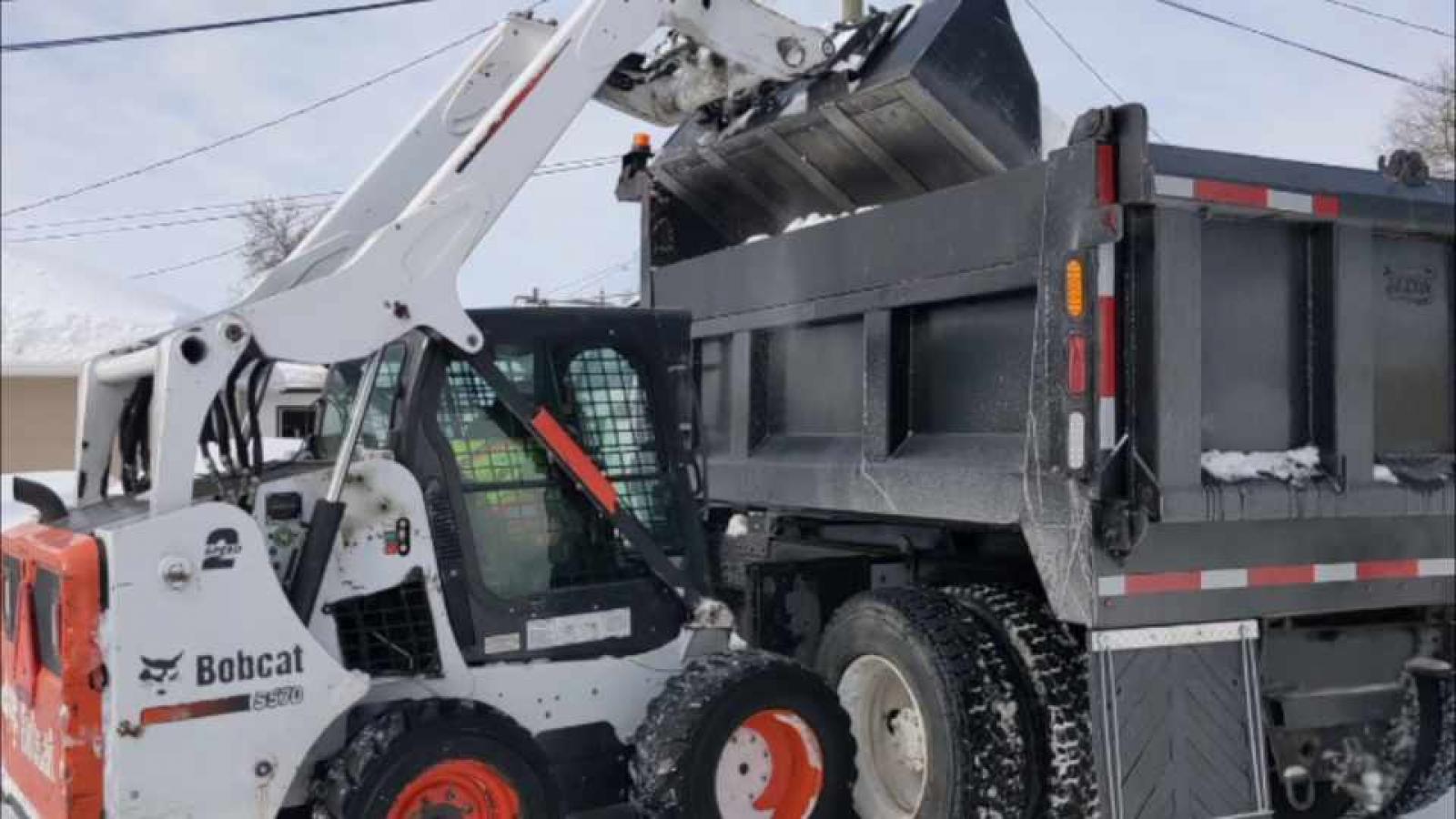 Snow Removal Services In Winnipeg | CAD Concrete And Excavating Snow Removal Services In Winnipeg | Skid Steer And Dump Truck